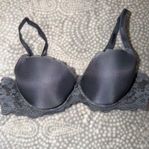 Victoria's Secret Charcoal Lace Bra